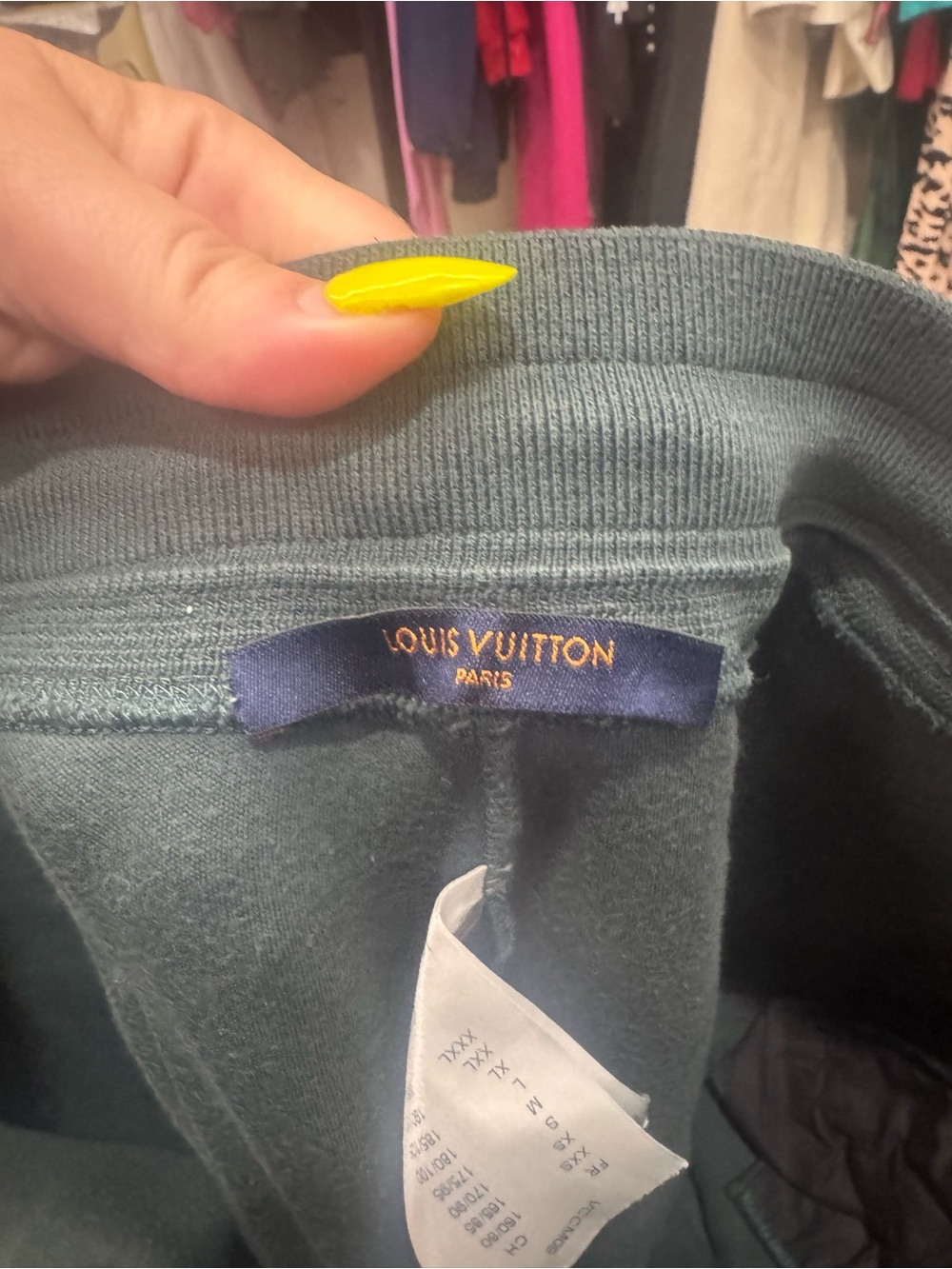 Louis Vuitton Men's green Jogger Sweatpants - Classic Comfort - Picture 5 of 6